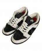 NIKE SB×TIGHTBOOTH PRODUCTIONナイキエスビー×タイトブースプロダクション）の古着「Dunk Low Pro QS "Black and White"」｜ホワイト×ブラック
