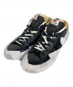 NIKE×sacaiナイキ×サカイ）の古着「Nike Blazer Low "Black Patent Leather"」｜ブラック