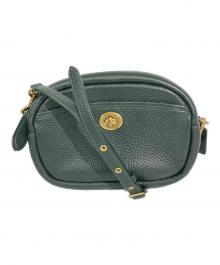 COACH（コーチ）の古着「ターンロックカメラバッグ」｜グリーン