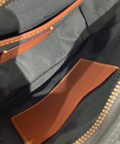COACH（コーチ）COACH (コーチ) ターンロックカメラバッグ グリーンの古着・服飾アイテム