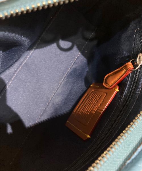 COACH（コーチ）COACH (コーチ) ローレルスモールショルダーバッグ ブルーの古着・服飾アイテム