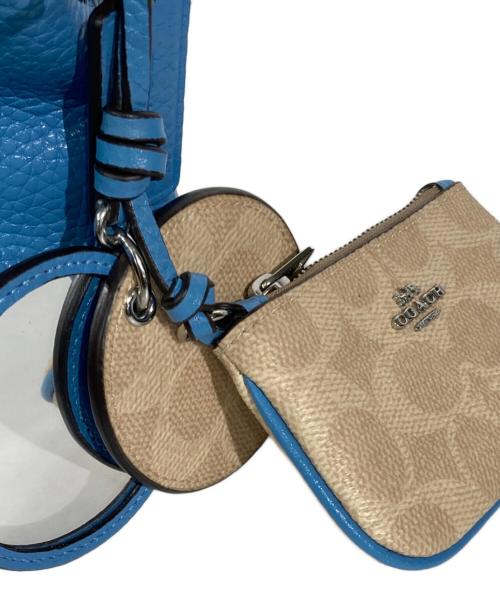 COACH（コーチ）COACH (コーチ) ローレルスモールショルダーバッグ ブルーの古着・服飾アイテム