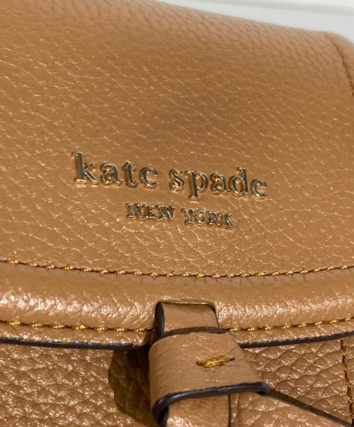Kate Spade（ケイトスペード）Kate Spade (ケイトスペード) ノットノースサウスフォンクロスボディ ブラウンの古着・服飾アイテム