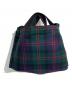 COMME des GARCONS COMME des GARCONS（コムデギャルソン コムデギャルソン）の古着「タータンチェック柄バッグ」｜グリーン