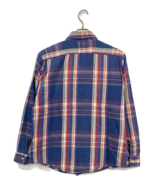 FIVE BROTHER（ファイブブラザー）FIVE BROTHER (ファイブブラザー) ヘビーネルシャツ ネイビー サイズ:Mの古着・服飾アイテム