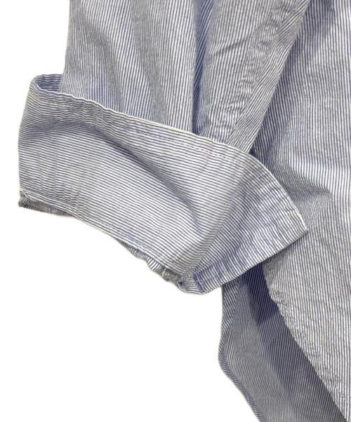 ANSNAM（アンスナム）ANSNAM (アンスナム) teleng ストライプシャツ ブルー サイズ:01の古着・服飾アイテム