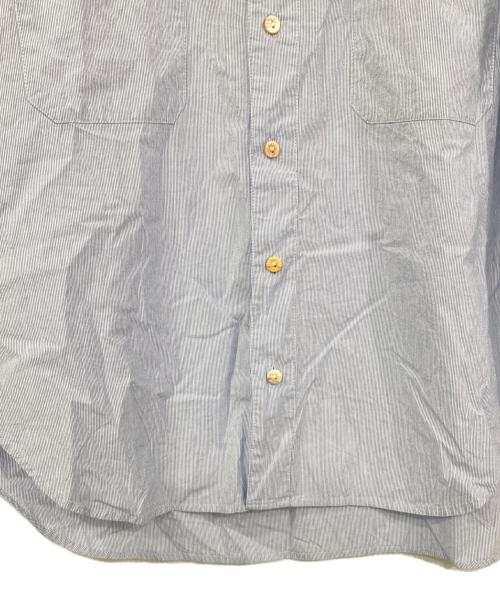 ANSNAM（アンスナム）ANSNAM (アンスナム) teleng ストライプシャツ ブルー サイズ:01の古着・服飾アイテム