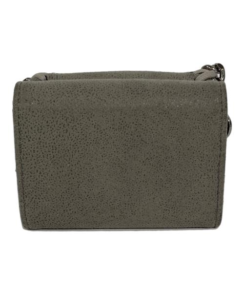 STELLA McCARTNEY（ステラマッカートニー）STELLA McCARTNEY (ステラマッカートニー) ファラベラ 3つ折り財布 グレーの古着・服飾アイテム