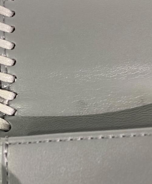 STELLA McCARTNEY（ステラマッカートニー）STELLA McCARTNEY (ステラマッカートニー) ファラベラ 3つ折り財布 グレーの古着・服飾アイテム