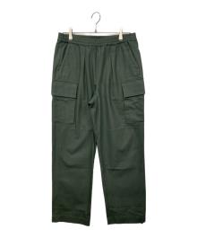 Graphpaper（グラフペーパー）の古着「Wooly Cotton Easy Military Pants」｜オリーブ