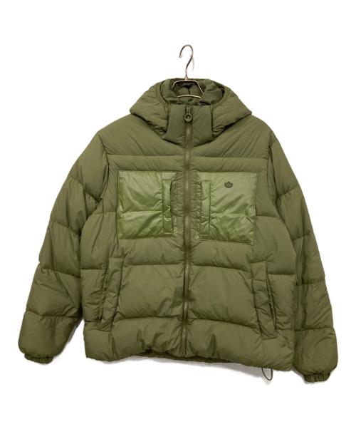 adidas（アディダス）adidas (アディダス) ダウンジャケット グリーン サイズ:Lの古着・服飾アイテム