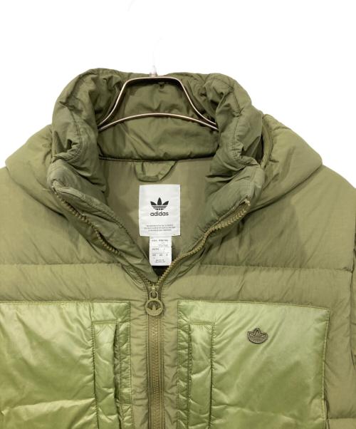 adidas（アディダス）adidas (アディダス) ダウンジャケット グリーン サイズ:Lの古着・服飾アイテム