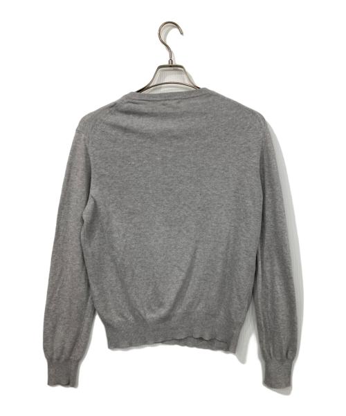 HELMUT LANG（ヘルムートラング）HELMUT LANG (ヘルムートラング) コットンクルーネックニット グレー サイズ:Sの古着・服飾アイテム
