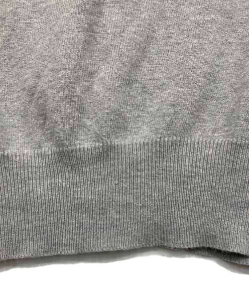 HELMUT LANG（ヘルムートラング）HELMUT LANG (ヘルムートラング) コットンクルーネックニット グレー サイズ:Sの古着・服飾アイテム
