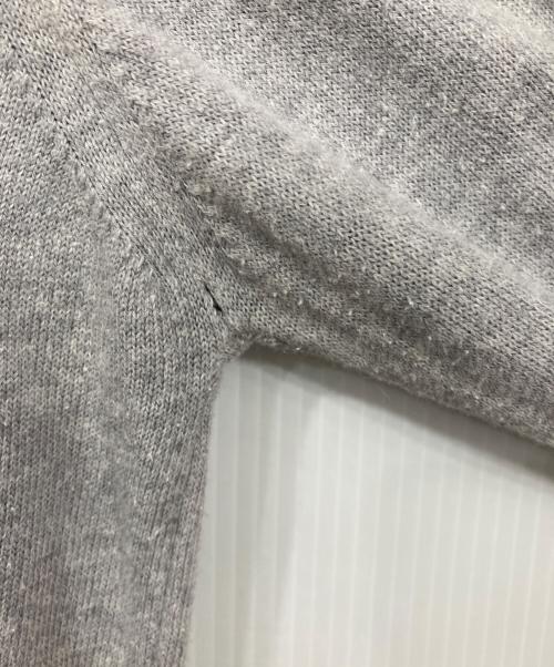 HELMUT LANG（ヘルムートラング）HELMUT LANG (ヘルムートラング) コットンクルーネックニット グレー サイズ:Sの古着・服飾アイテム
