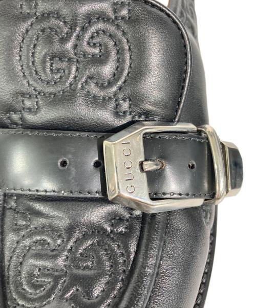GUCCI（グッチ）GUCCI (グッチ) GG厚底ローファー ブラック サイズ:36 1/2の古着・服飾アイテム