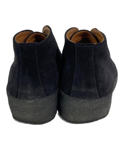 SANDERS（サンダース）SANDERS (サンダース) UNITED ARROWS (ユナイテッドアローズ) 別注スエードチャッカブーツ ブラック サイズ:US7の古着・服飾アイテム