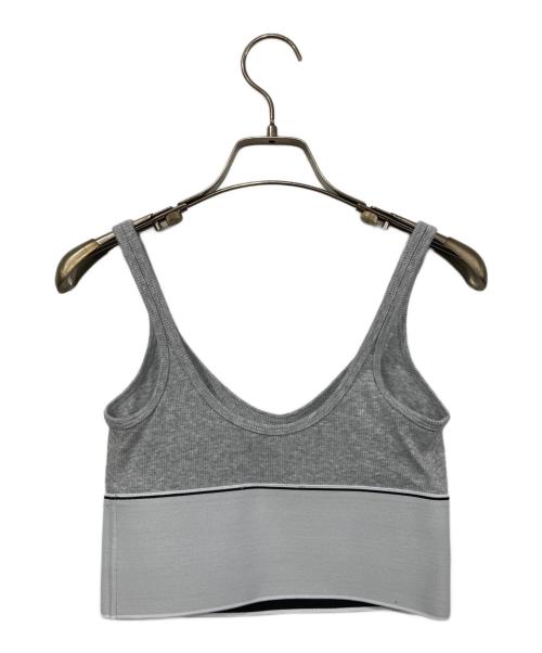 ALEXANDER WANG（アレキサンダー・ワン）ALEXANDER WANG (アレキサンダー・ワン) ブラトップ グレー サイズ:Ｓの古着・服飾アイテム