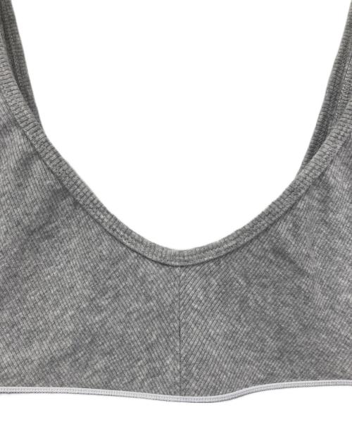 ALEXANDER WANG（アレキサンダー・ワン）ALEXANDER WANG (アレキサンダー・ワン) ブラトップ グレー サイズ:Ｓの古着・服飾アイテム