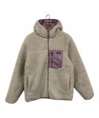 Patagoniaパタゴニア）の古着「キッズ・リバーシブル・レディ・フレディ・フーディ」｜アイボリー