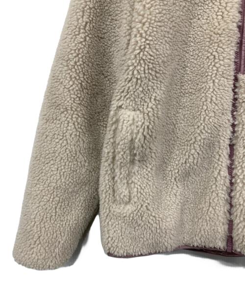 Patagonia（パタゴニア）Patagonia (パタゴニア) キッズ・リバーシブル・レディ・フレディ・フーディ アイボリー サイズ:表記無しの古着・服飾アイテム