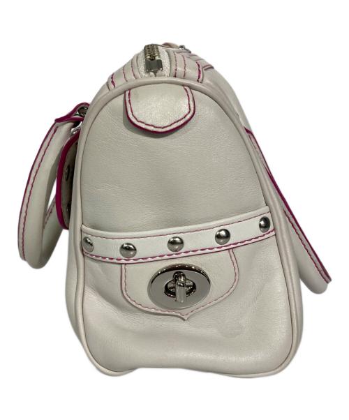 COACH（コーチ）COACH (コーチ) ソーホーターンロックハンドバッグ ホワイトの古着・服飾アイテム