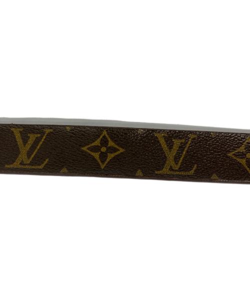 LOUIS VUITTON（ルイ ヴィトン）LOUIS VUITTON (ルイ ヴィトン) サンチュール・キャレ ブラウンの古着・服飾アイテム