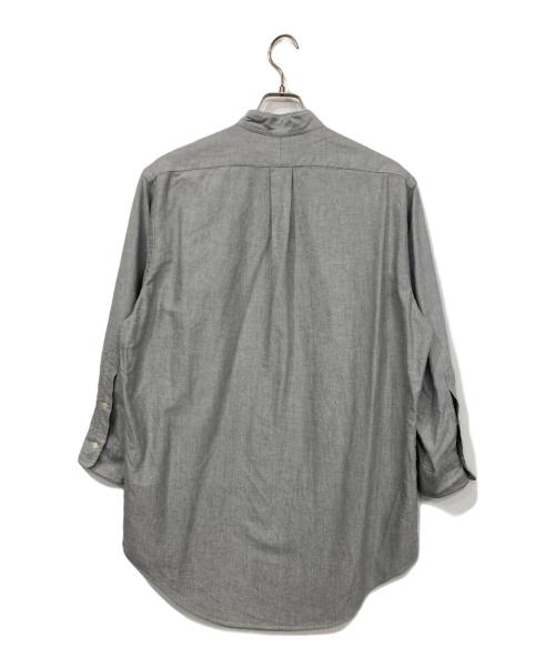 RALPH LAUREN（ラルフローレン）RALPH LAUREN (ラルフローレン) スタンドカラーシャツ グレー サイズ:15 1/2-33の古着・服飾アイテム