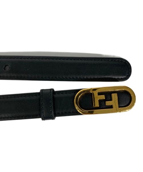 FENDI（フェンディ）FENDI (フェンディ) オーロックナローベルト ブラック サイズ:65/26の古着・服飾アイテム