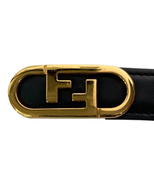FENDI（フェンディ）FENDI (フェンディ) オーロックナローベルト ブラック サイズ:65/26の古着・服飾アイテム