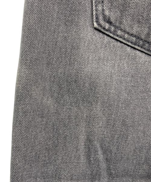 AMOMENTO（アモーメント）AMOMENTO (アモーメント) EMI WIDE BOOTS CUT DENIM グレー サイズ:1の古着・服飾アイテム