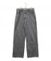 AMOMENTO（アモーメント）の古着「EMI WIDE BOOTS CUT DENIM」｜グレー