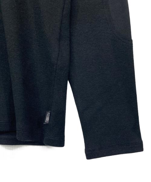MM6 Maison Margiela（エムエムシックスメゾンマルジェラ）MM6 Maison Margiela (エムエムシックスメゾンマルジェラ) クルーネックロングスリーブTシャツ ブラック サイズ:Mの古着・服飾アイテム