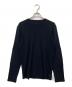 MM6 Maison Margiela（エムエムシックスメゾンマルジェラ）の古着「クルーネックロングスリーブTシャツ」｜ブラック