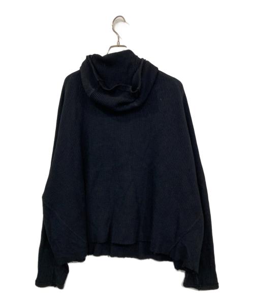 SandWaterr（サンドウォーター）SANDWATERR (サンドウォーター) ハーフジップパーカー ブラック サイズ:2の古着・服飾アイテム