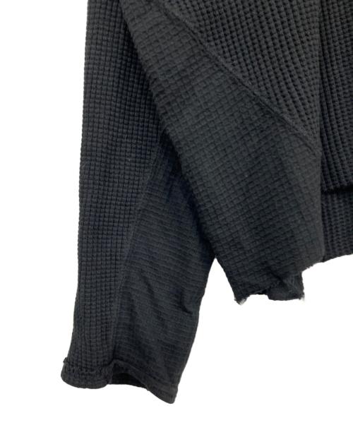 SandWaterr（サンドウォーター）SANDWATERR (サンドウォーター) ハーフジップパーカー ブラック サイズ:2の古着・服飾アイテム