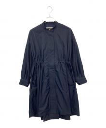 qualite（カリテ）の古着「ポリエステルモッズコート」｜ネイビー