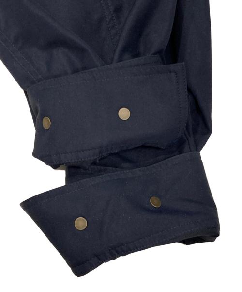 qualite（カリテ）qualite (カリテ) ポリエステルモッズコート ネイビー サイズ:SIZE 38の古着・服飾アイテム