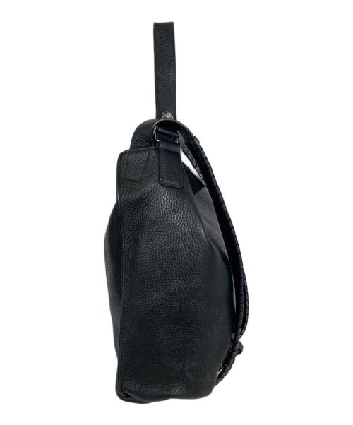 ALL SAINTS（オールセインツ）ALL SAINTS (オールセインツ) 2WAYレザーバッグ ブラックの古着・服飾アイテム