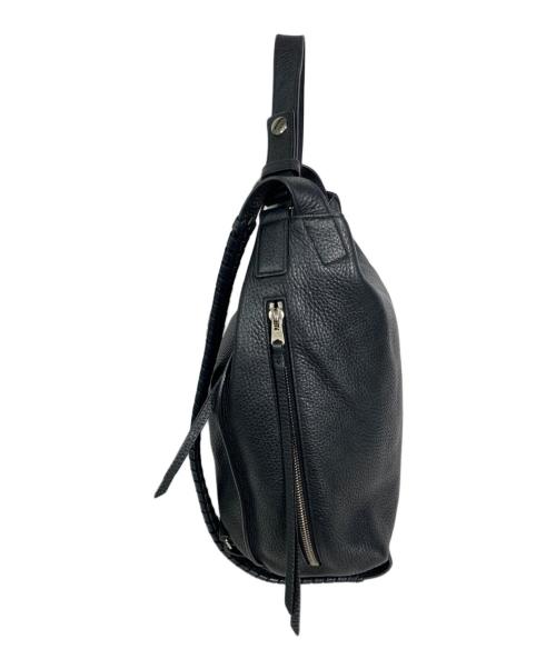 ALL SAINTS（オールセインツ）ALL SAINTS (オールセインツ) 2WAYレザーバッグ ブラックの古着・服飾アイテム