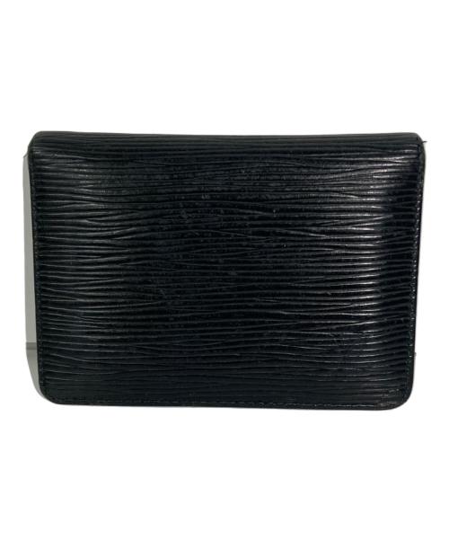 LOUIS VUITTON（ルイ ヴィトン）LOUIS VUITTON (ルイ ヴィトン) ポルト 2 カルト・ヴェルティカル ブラックの古着・服飾アイテム