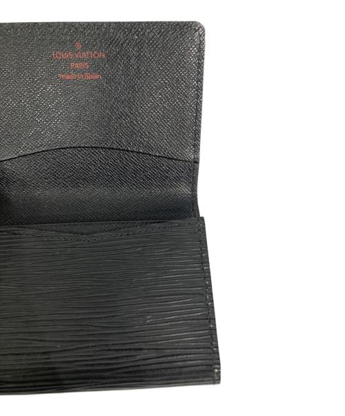 LOUIS VUITTON（ルイ ヴィトン）LOUIS VUITTON (ルイ ヴィトン) アンヴェロップ・カルト・ドゥ・ヴィジット ブラックの古着・服飾アイテム