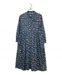 Shower Party（シャワーパーティー）の古着「LIBERTY前開きワンピース」｜ネイビー