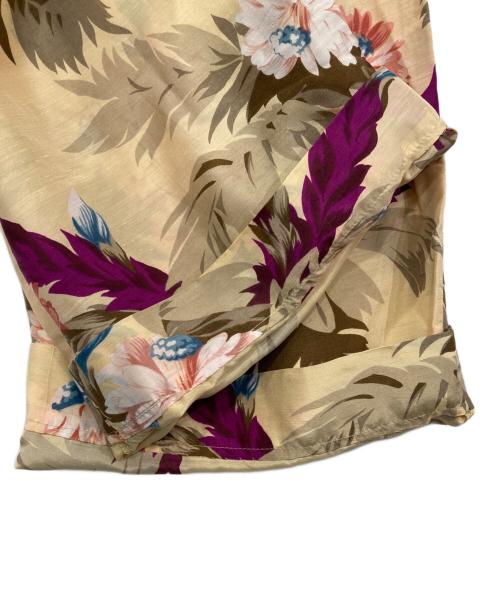 RALPH LAUREN Purple Label（ラルフ ローレン パープル レーベル）RALPH LAUREN PURPLE LABEL (ラルフ ローレン パープル レーベル) プリントパンツ ベージュ サイズ:US6の古着・服飾アイテム