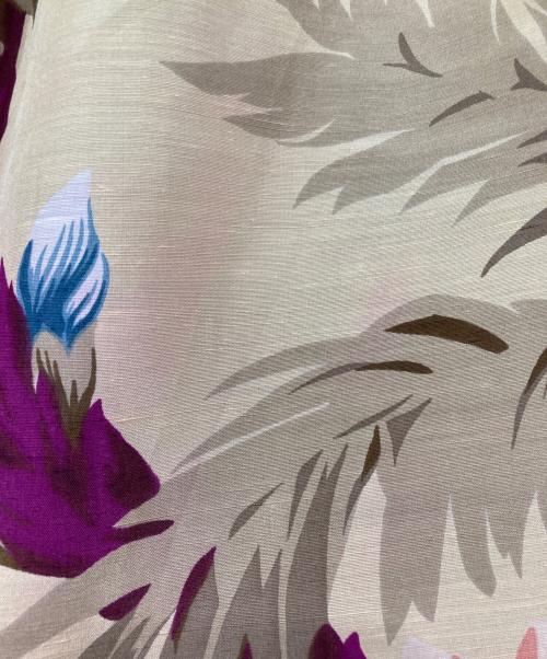 RALPH LAUREN Purple Label（ラルフ ローレン パープル レーベル）RALPH LAUREN PURPLE LABEL (ラルフ ローレン パープル レーベル) プリントパンツ ベージュ サイズ:US6の古着・服飾アイテム