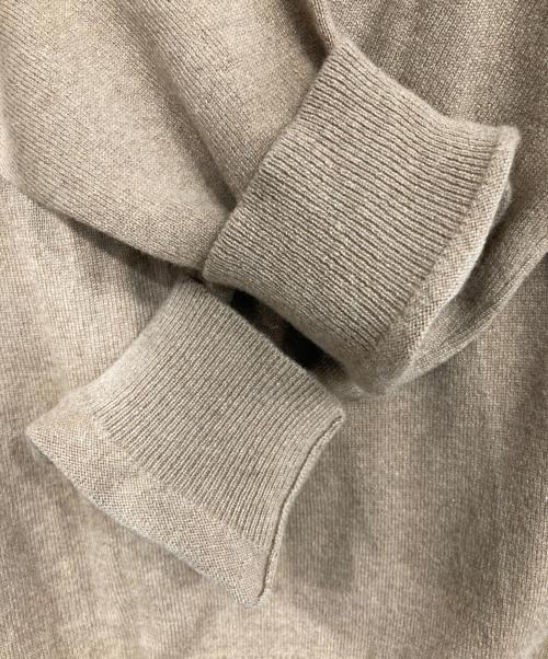 dunhill（ダンヒル）dunhill (ダンヒル) カシミヤVネックニット ブラウン サイズ:Mの古着・服飾アイテム