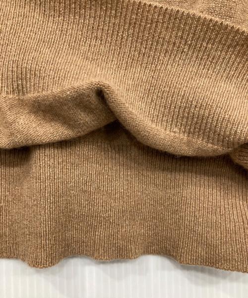 dunhill（ダンヒル）dunhill (ダンヒル) カシミヤVネックニット ブラウン サイズ:Mの古着・服飾アイテム
