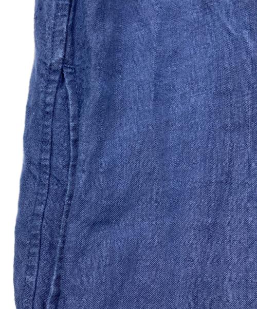 Vlas Blomme（ヴラスブラム）Vlas Blomme (ヴラスブラム) コルトレイクリネンワンピース ネイビー サイズ:Fの古着・服飾アイテム