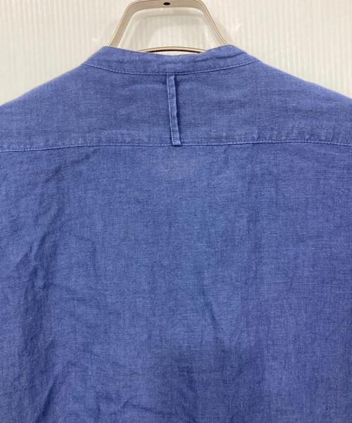 Vlas Blomme（ヴラスブラム）Vlas Blomme (ヴラスブラム) コルトレイクリネンワンピース ネイビー サイズ:Fの古着・服飾アイテム