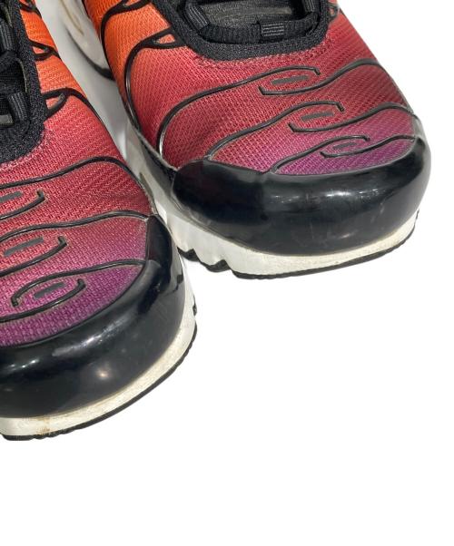 NIKE（ナイキ）NIKE (ナイキ) WMNS AIR MAX PLUS オレンジ×ブラック サイズ:US8.5の古着・服飾アイテム